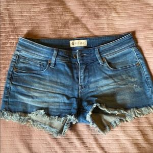 Roxy jean shorts